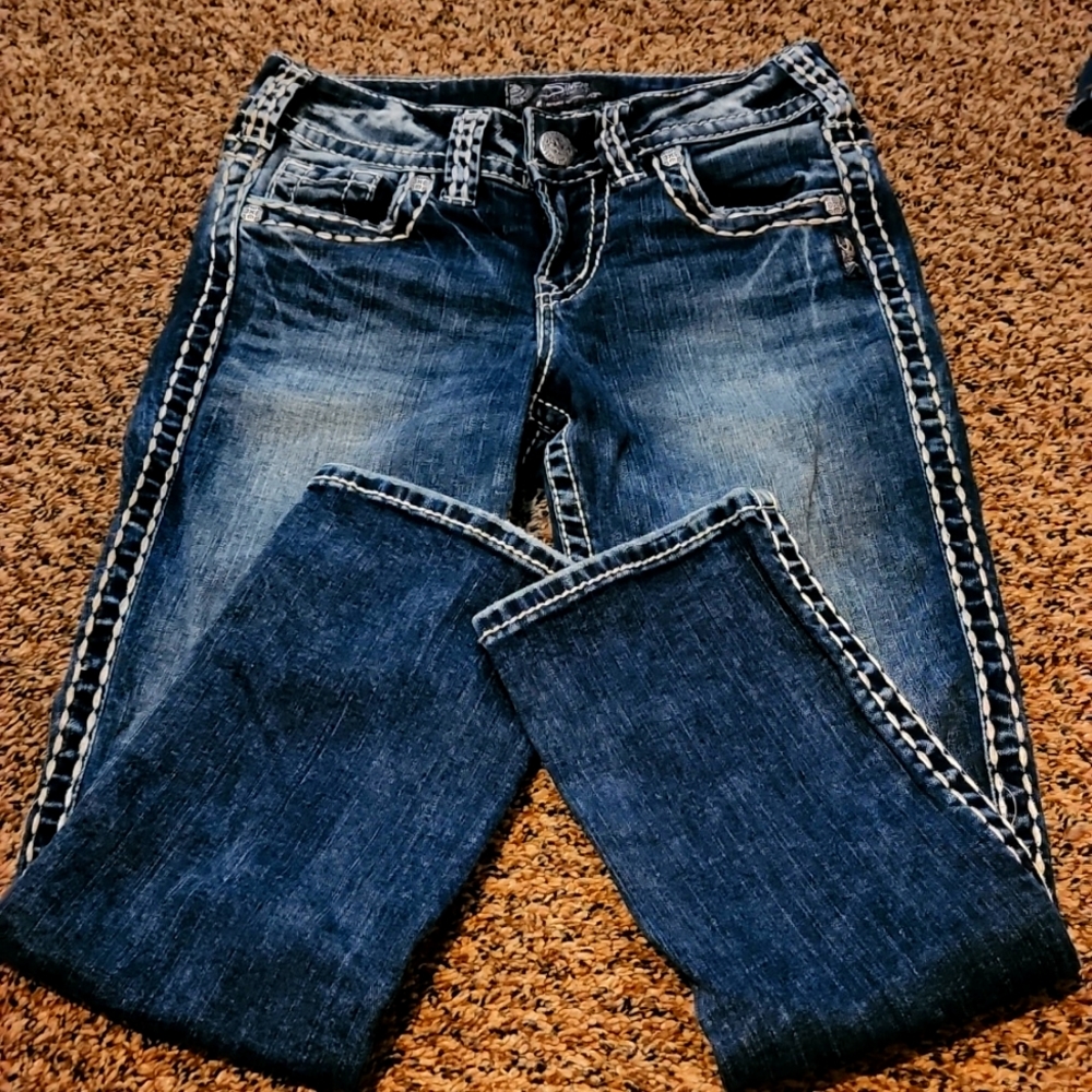 Silver capris - Picture 2 of 3